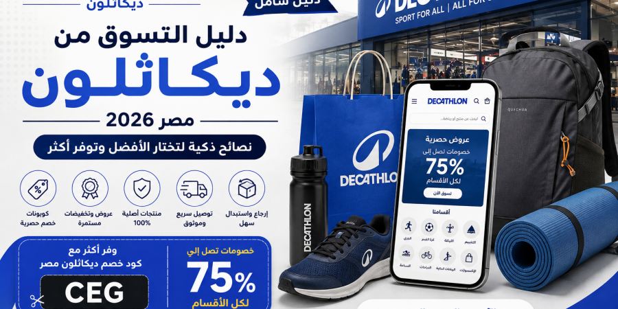 دليل التسوق من ديكاثلون مصر 2026: كيف تختار منتجاتك وتوفر أكثر؟